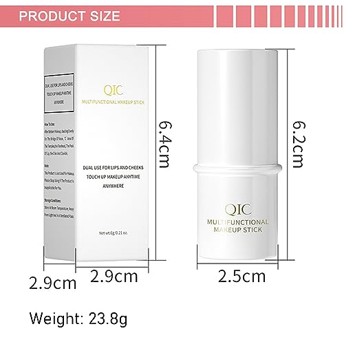 Cream Blush Stick, Multi Stick Makeup Face Blush Stick For Cheeks Eyes And Lips,Sparkling Rose For All Skin,Natural Makeup Waterproof Long Lasting (05# Blush) #TOP5