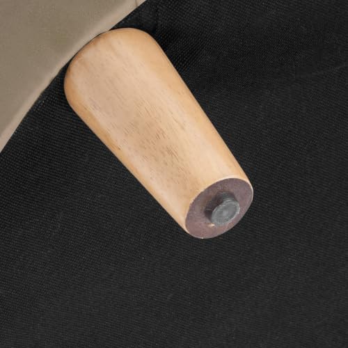 HomePop Curved Upholstered Pet Bed - Tan Velvet by HomePop - Used condition - Image 7