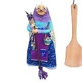 Genérico Muñeca Bruja de Cocina para Atraer Buena Suerte,Amuleto de la Buena Decorativo - Adorno de Bruja, Detalle Decorativo Creativo para Cocina Regalo Madres y Amigas
