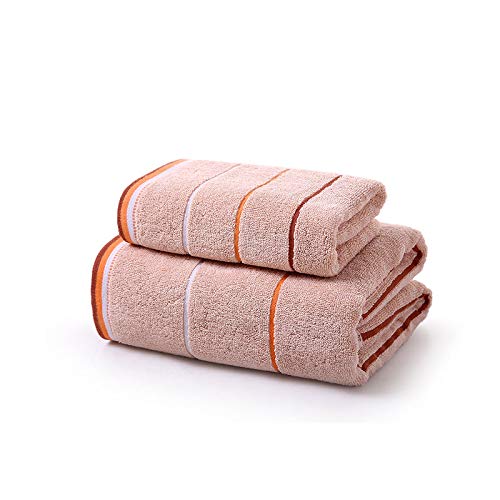 Serviette de bain et de toilette en coton marron pour votre routine bien-être