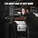 Hayabusa T3 Boxing Bag Gloves for Men and Women, Open Thumb - Black, Small