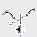 Duronic DM65L1X1 Soporte para Pantalla de 15" a 27" + Plataforma Suplementaria...