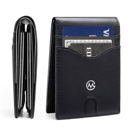 GOLF QUALITY Wallet - Slim Leather Bifold Wallets Money