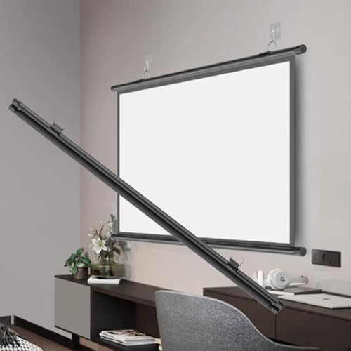 Pantalla de proyección manual para pared 60 pulgadas 4:3