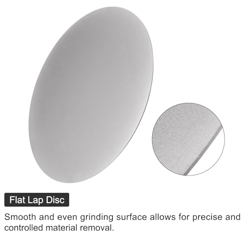 uxcell Diamond Sanding Grinding Disc, 8-Inch (200mm) Grit 600 No Center Hole, Flat Lap Disk Polishing Discs Abrasive Wheel for Gemstone Tile Porcelain Glass Stone Metal by uxcell - Used condition - Image 5