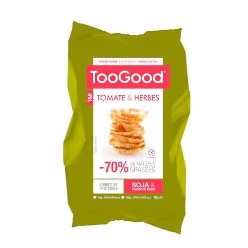 Too Good Snack Poppé Tomate und Herbes, 85 g