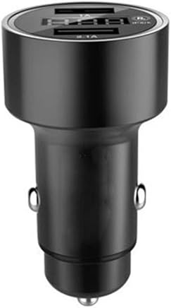LINGGE Puerto Cargador M?vil Cargador de autom?vil con posicionador/Encendedor de Cigarrillos/Cargador All Metal Dual USB 3.1A LINGGE Puerto Cargador M?vil Cargador de autom?vil con posicionador/Encendedor de Cigarrillos/Cargador All Metal Dual USB 3.1A