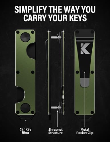 Key-Organizer-Key-Holder-Compact-Key-Case-Minimalist-Metal-Key-Chain-Key-Holder-for-Keychain-Secures-8-10-Keys-EDC