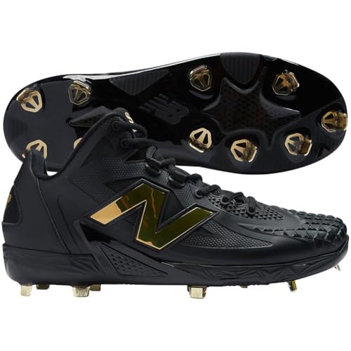 New Balance Men's Ohtani 1 Metal Baseball Cleats Black/Gold