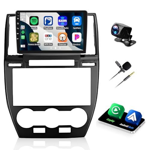 Android 13 Car Radio for Land Rover Freelander 2 LR2 2007-2012 9 Inch HD Touch Screen Car Audio Multimedia Receiver with Carplay Android Auto GPS Bluetooth WiFi Camera, 2+32G