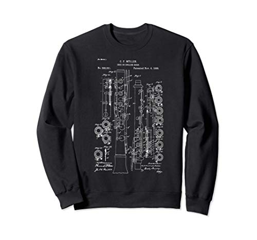 Brevet d'instrument pour hautbois Band Sweatshirt