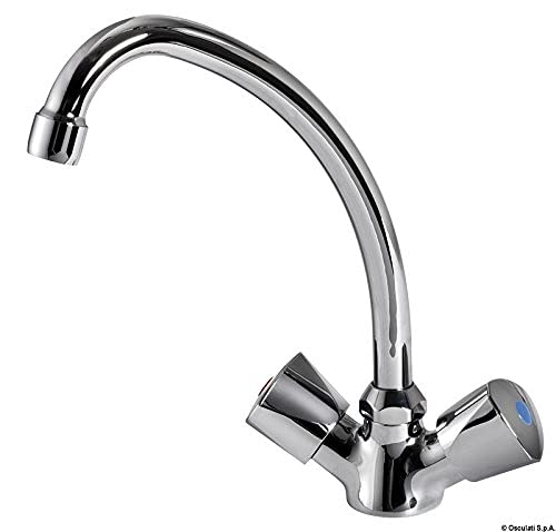 OSCULATI Mélangeur chic à bec orientable 160mm pour une robinetterie marine durable