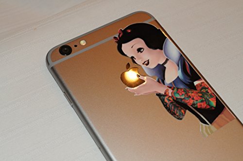 Mini Goth Princess Decal For Iphone 6 Plus / 6S Plus (5.5" Screen) - Glossy Vinyl Sticker #TOP3