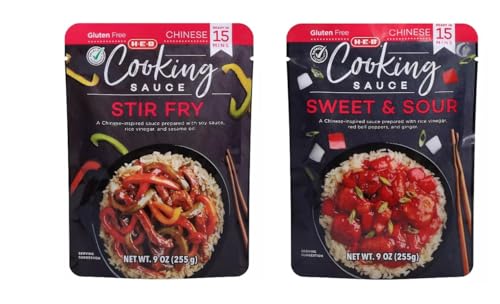 HEB Cooking Sauce Mixes - 2 packages (Stir Fry & Sweet and Sour)