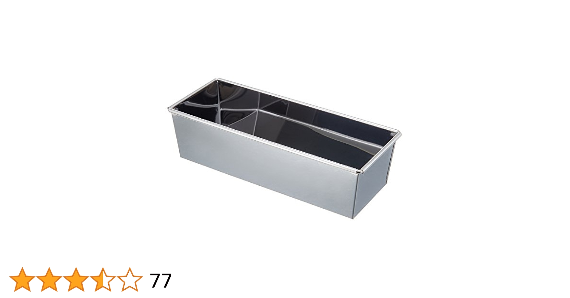 Amazon｜霜鳥製作所 パウンドケーキ型 中 18-0ステンレス 日本製