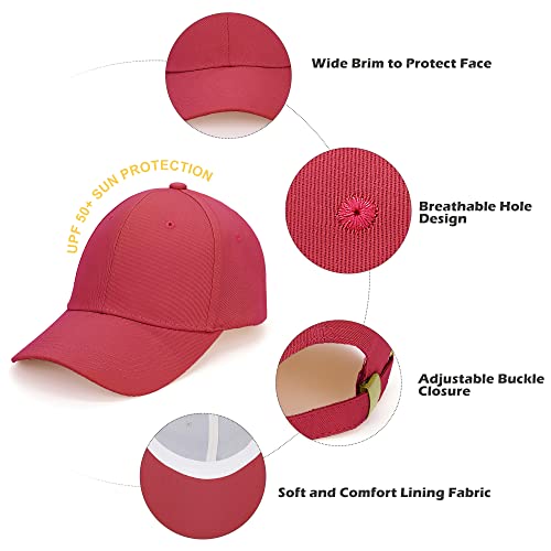 Toddler Baseball Hat For Toddler Boy Kids Adjustable Baseball Cap Camouflage Boys Hat C Red 3-8 Years #TOP3