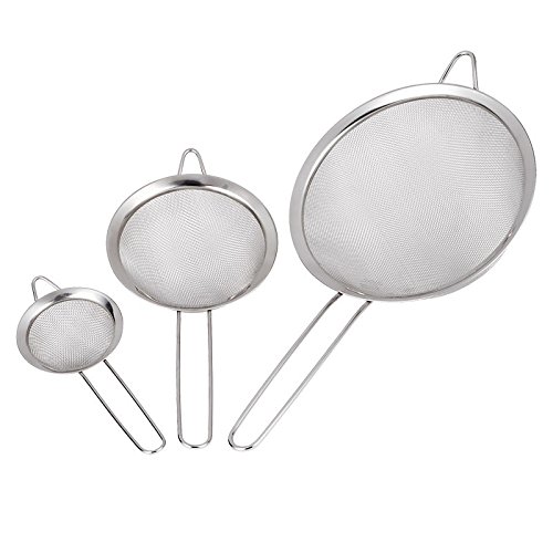 Colatutto a rete colino colapasta set di 3 pz 3