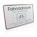 Produktbild Betriebsausstattung24® Hinweisschild Fahrradraum | Grundbesitzkennzeichnung | Rechteckig | Querformat (Aluminium, 30,0 x 20,0 cm)