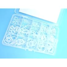 225 PCS Silicone O Ring Assortment Rubber Silicone Seal Kit -O Seal Ring Different Sizes