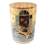 die Dose hat die Maße 10,5 x 10,5 x 15 cm und ein Fassungsvermögen von 0,7 l