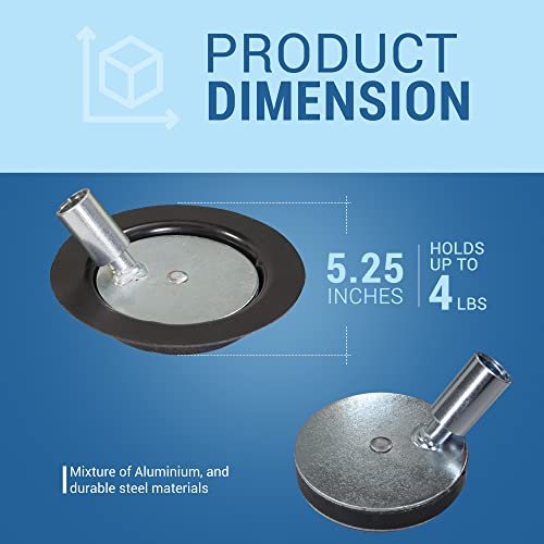 Disque magnétique 9,5 cm pour pinces à ongles zones difficiles
