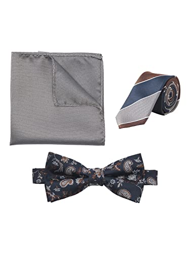 JACK & JONES Men's JACCHICO GIFTBOX Fliege, Rust, ONE Size