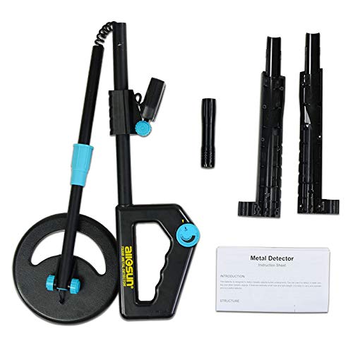 Allsun Ts20B Waterproof Metal Detector Junior Beginner Underwater Beach Yard Ground Handheld Metal Detector Lcd Adjustable Length Gold Hunter Searching #TOP6