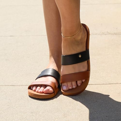 REEF Bliss Nights Eliana Womens Slide Sandal, Super Lightweight and Soft Footbed, Black/Black, 6 by REEF - Image 3