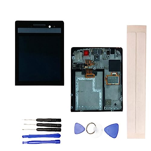 JayTong LCD Display & Replacement Touch Screen Digitizer Assembly with Free Tools for Blackberry Porsche Design P9983 Graphite Version