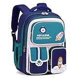 GRANDE CAPACITÉ: dimensions 31x20x42cm (LxLxH) convient aux enfants mesurant entre 140 et 165 cm. Ce cartable primaire garçon CP CE1 CE2 CM2 CM2 dispose d'un compartiment principal avec une housse rembourrée pour organiser les manuels, les classeurs A4 et les dossiers, d'un deuxième compartiment pour les carnets de notes et de 3 poches zippées sur le devant pour ranger les notes adhésives, les clés et autres petits objets. Le design à plusieurs compartiments assure l'ordre et la clarté