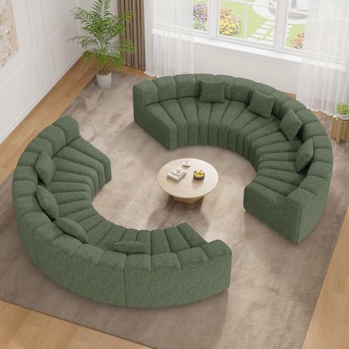 Luxanimarion 8 Seater Cloud Sectional Couch
