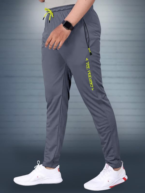 Image of Pinkmint Track Pant for Men ll Soild Track Pant ll Stretchable Regular Fit ll Yoga Wear ll Active wear (Pack of 2)