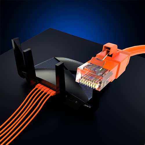 Cable Ethernet Maximm Cat 6 UTP 1 Ft (3 unidades) miniatura 2