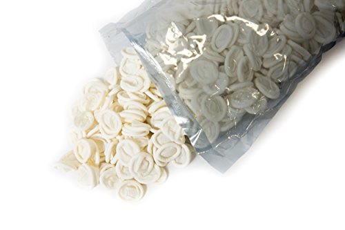 Bertech - FC-N-S Nitrile ESD Anti-Static Finger Cots, Powder-Free, 4 Mil Thick, Small, White (Pack of 720)