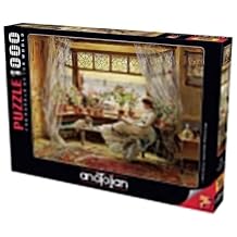 Anatolian Puzzle - Reading by The Window, 1000 Piece Puzzle, #1175