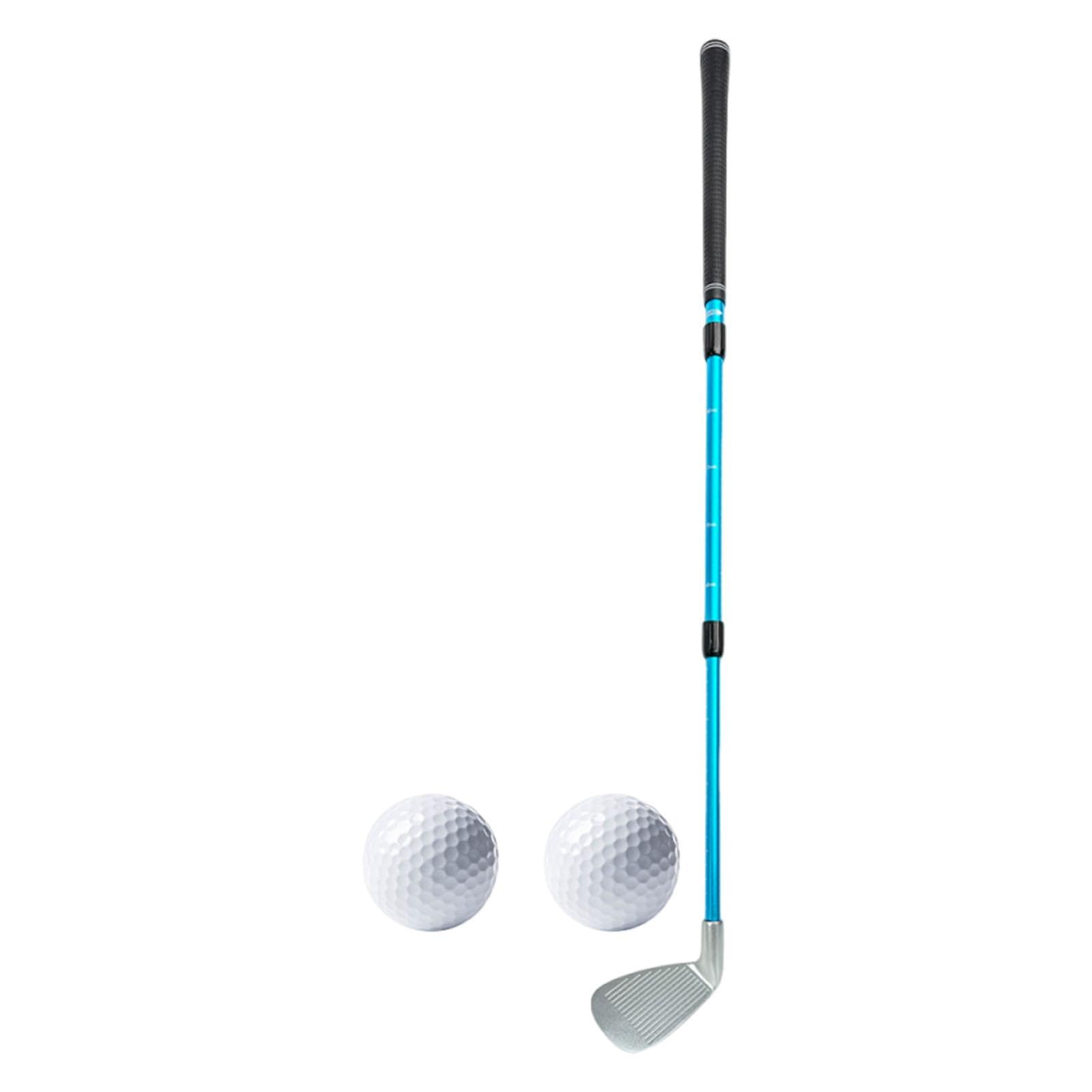 Golf Chipper Club Golf Club Extensible Telescópico Irón Varilla Ajustable de Aleación de Aluminio con Empuñadura de Goma Y Cabeza Oversize Adecuado Pa