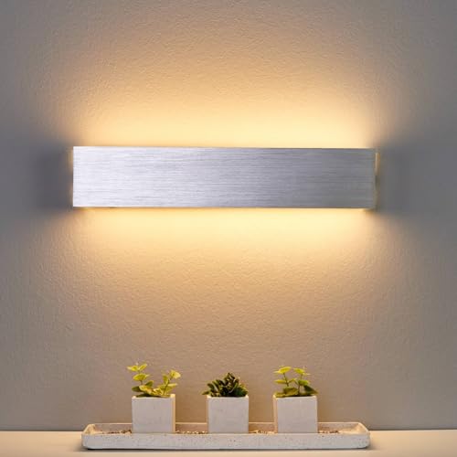 Lindby Applique A Led Ranik, 40 Cm, Color Alluminio, Metallo - 4