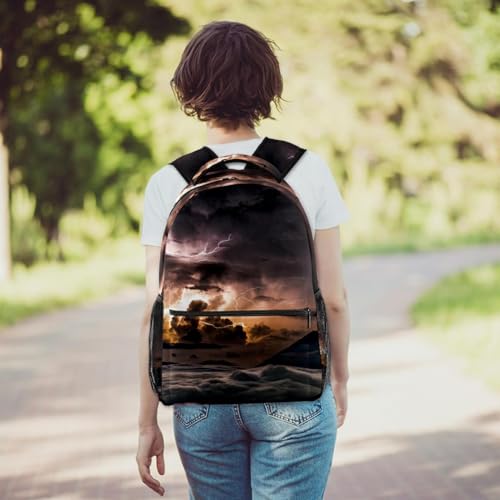 Sac de voyage décontracté multicolore avec grand compartiment ergonomique