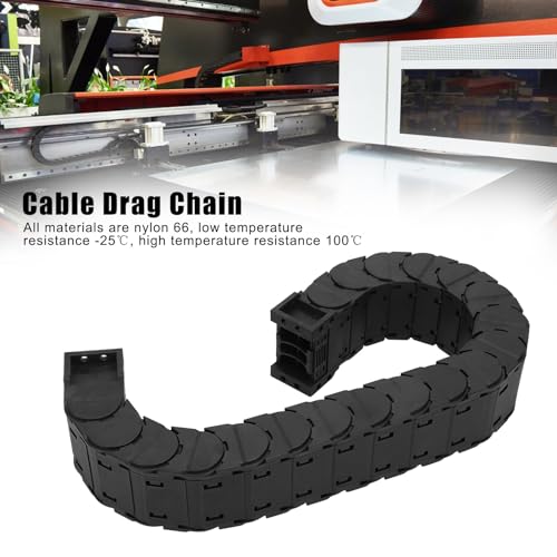 Transportador de Fio de Nylon Totalmente Fechado, Linhas de Reboque de Tanque de Baixo Ruído para Má