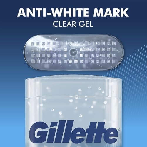 Gillette Antiperspirant and Deodorant for Men, 72-Hour Sweat Protection, Clear Gel, Cool Wave Scent, 3.8 oz (Pack of 4) - Image 6