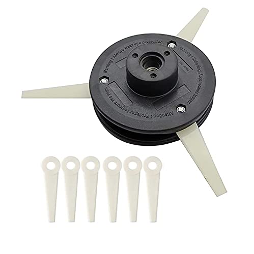 Taruimoo Trimmer Head Fits for Stihl FS44 FS55 FS56 FS70 FS80 FS83 FS85 FS90 100RX FS110 FS120 FS130 FS200 FS250 Replace for Stihl Polycut 20-3 Trimmer Head (6 pcs Blades)