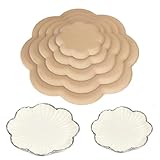ORIISIN Flower Pottery Molds for Handbuilding Plates, 5 Pcs Pottery Forms, Ceramic Molds Slump Molds for...