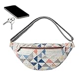 Gesteppte Tasche, handgefertigte gesteppte Aufbewahrungstasche, Bohemian-Stoff Umhängetasche,...