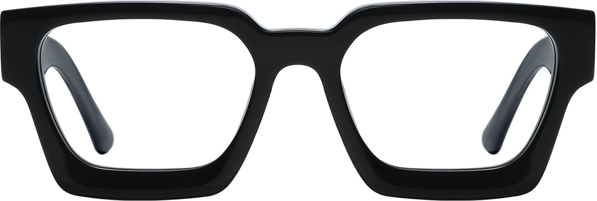 Blue Light Blocking Glasses - Anti Glare Eyestrain 99 Filter Lightweight Acetate Frame for Gaming Office Reading