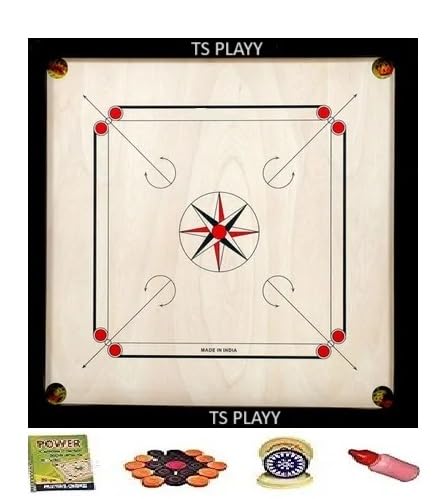 See full amazon price history chart for TS PLAYY Premium 32 Inch Matte Finish Carrom Board Combo with Free Coins, Striker, and Boric Powder | Professional Full-Size Carrom Board for Adults | Model A1++ TS PLAYY Premium 32 Inch Matte Finish Carrom Board Combo with Free Coins, Striker, and Boric Powder | Professional Full-Size Carrom Board for Adults | Model A1++ (B0CLH1BBPP) Amazon Price History, Amazon Price Tracker