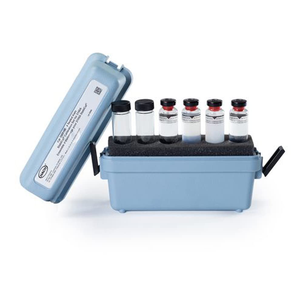 Hach StablCal® Turbidity Standards Calibration Kit, 2100A Turbidimeter, Sealed Vials, 2659105