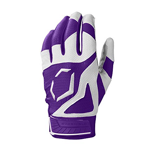 Gant de frappeur EvoShield YTH SM Srz 1 accessoire de baseball violet taille S