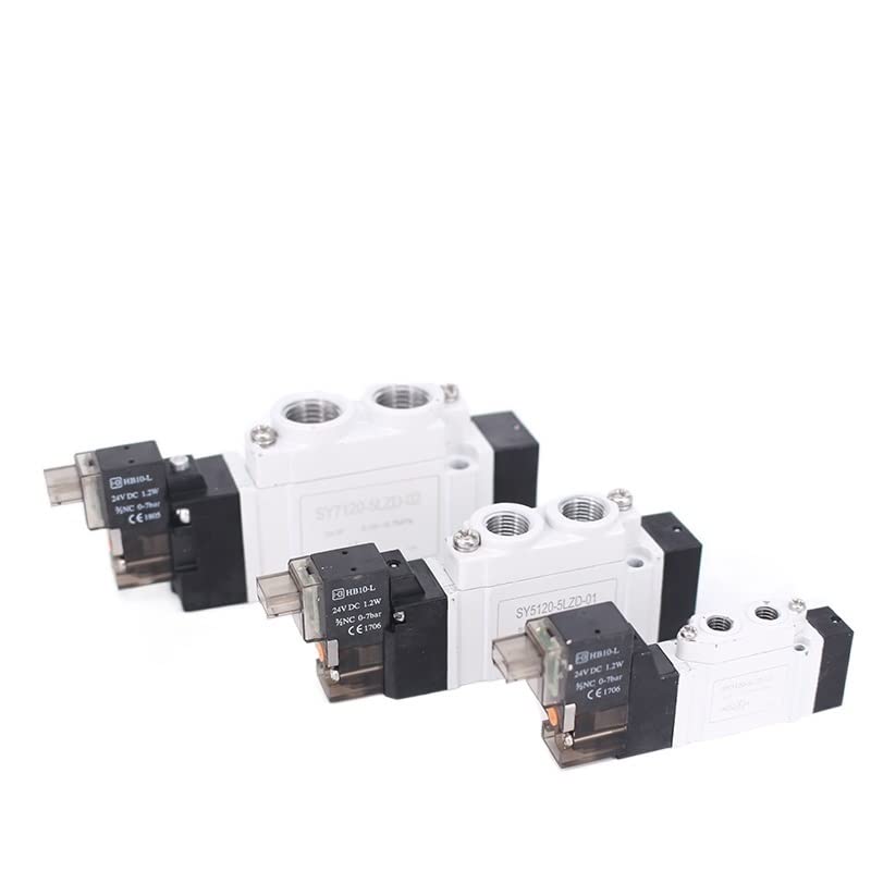 Válvula de 5 puertos y 2 posiciones SY5120-5LZD-01 para control neumático estable