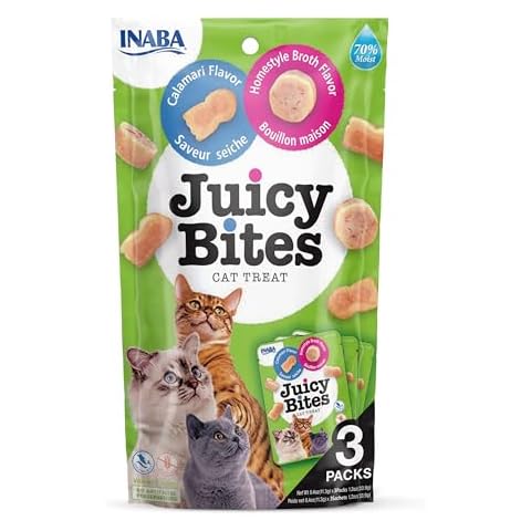 INABA Juicy Bites Cat Treats - Calamari & Broth Cover