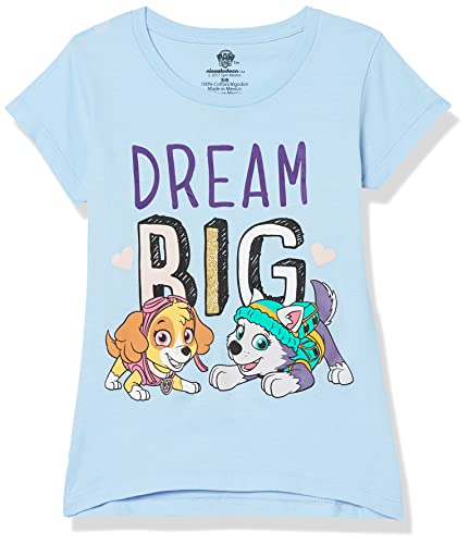 Nickelodeon Girls' Paw Patrol Pups Dream Big The Princess Tee